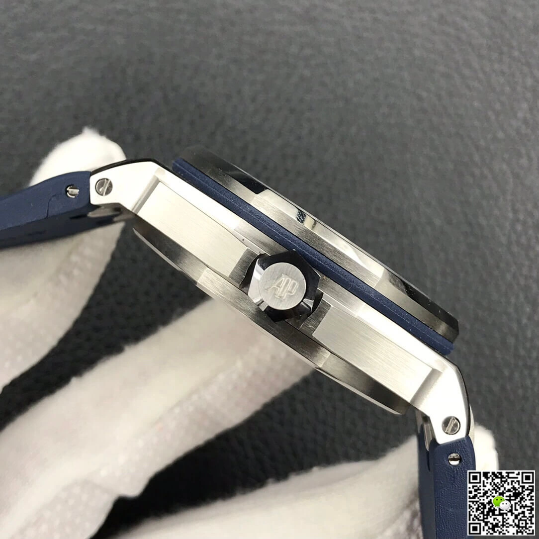 Audemars Piguet Royal Oak Offshore 15720ST.OO.A027CA.01 BF Factory 1:1 Best Edition Replica Watch Blue Strap